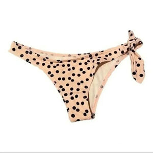 TopShop Swim Spot Tie bikini bottom size 4 US NWOT